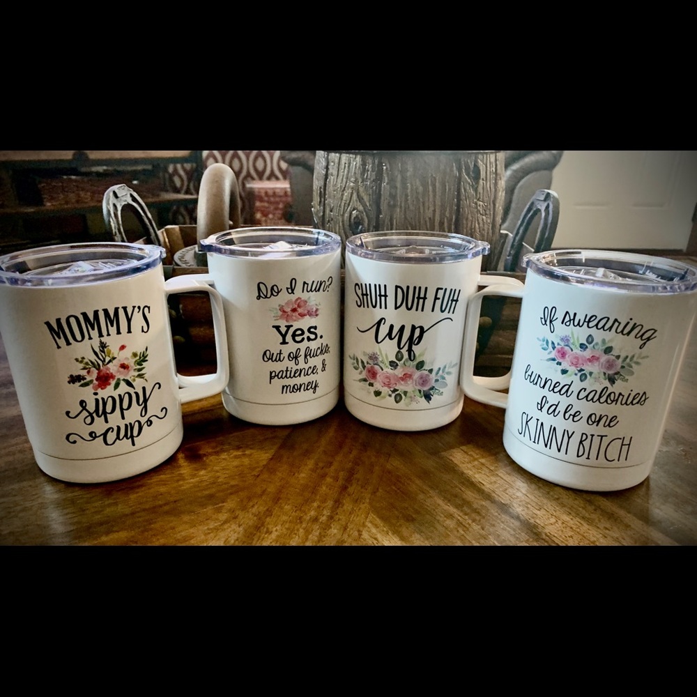 Travel coffee mugs